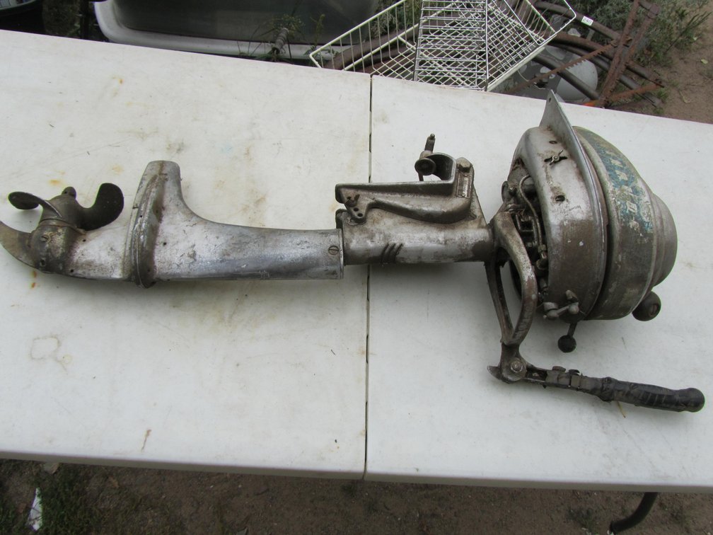 Vintage Evinrude Boat Motor