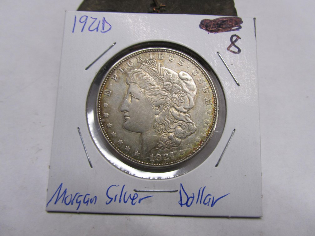 1921 D Morgan Dollar
