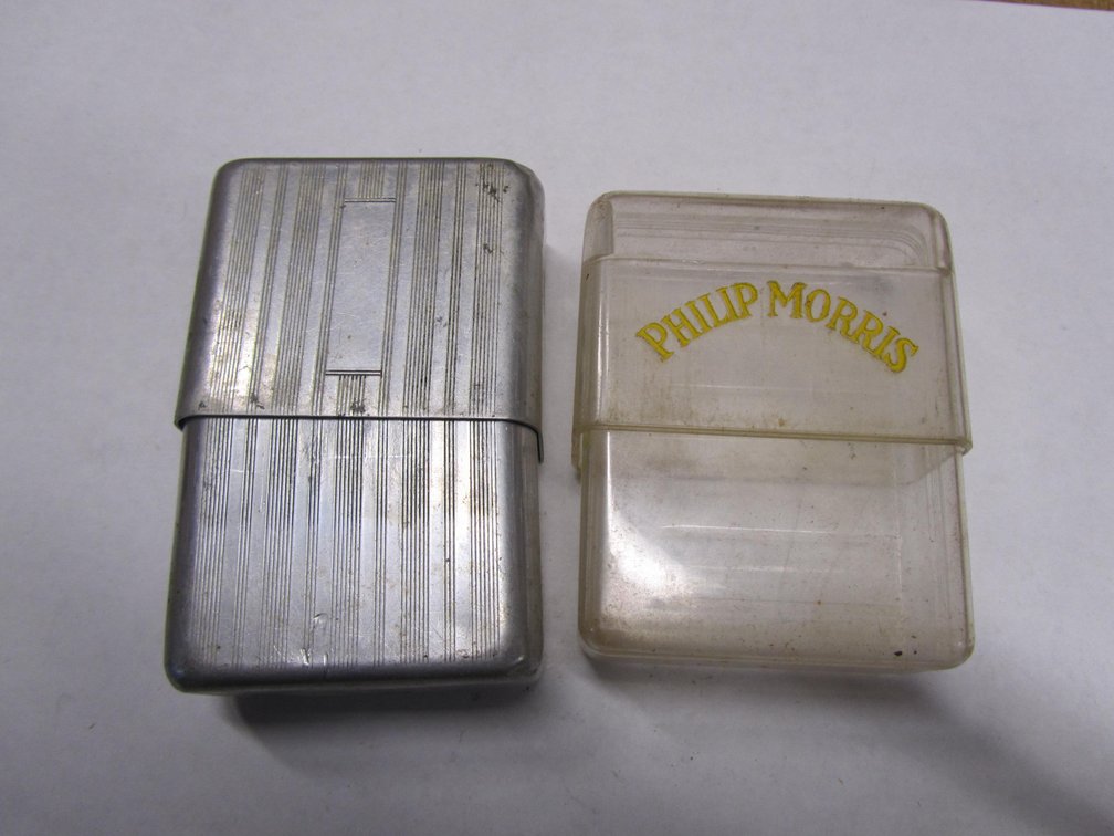 2 Vintage Cigarette Cases