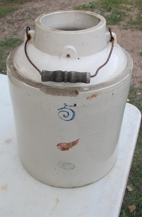 5 Gallon Red Wing Applesauce Crock