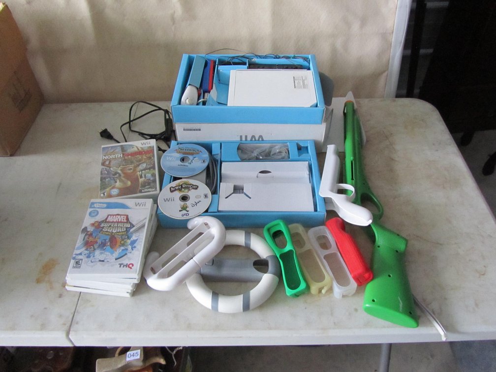 Wii Bundle with 11 Games