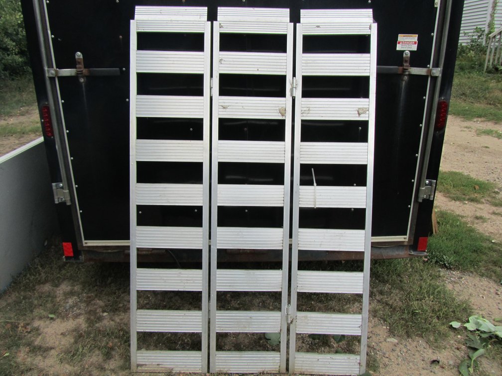 Tri Fold Aluminum ATV Ramp