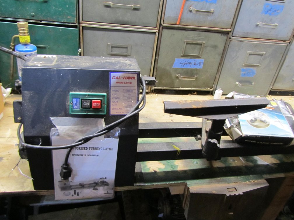 Cal Hawk Wood Lathe