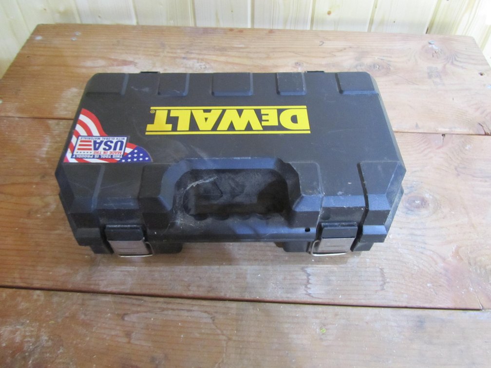 Empty DeWalt Tool Case