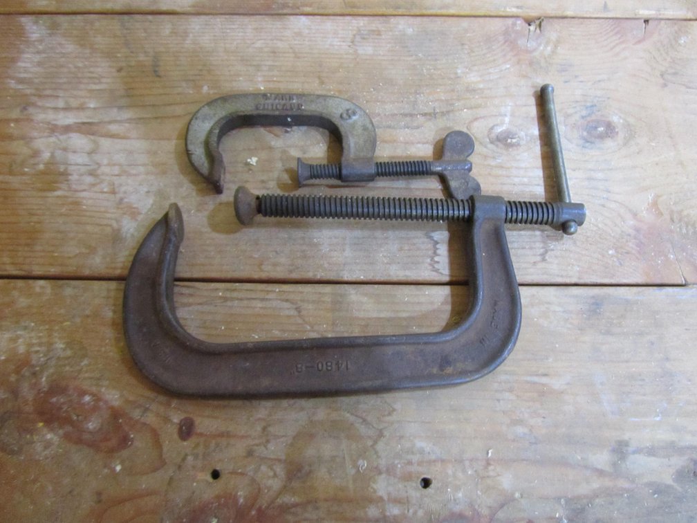 2 C Clamps