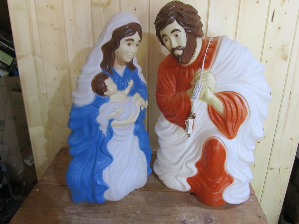 Mary and Joseph Blow Mold