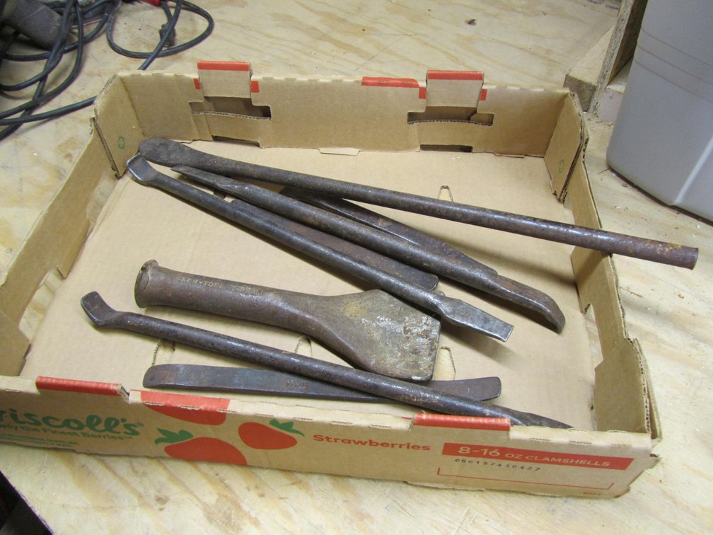 Lot of Tire Iron Tools