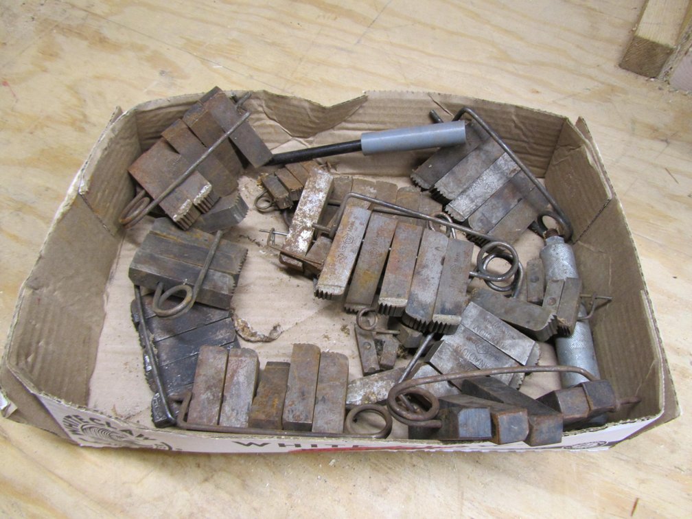 Flat of Dies for Pipe Threader
