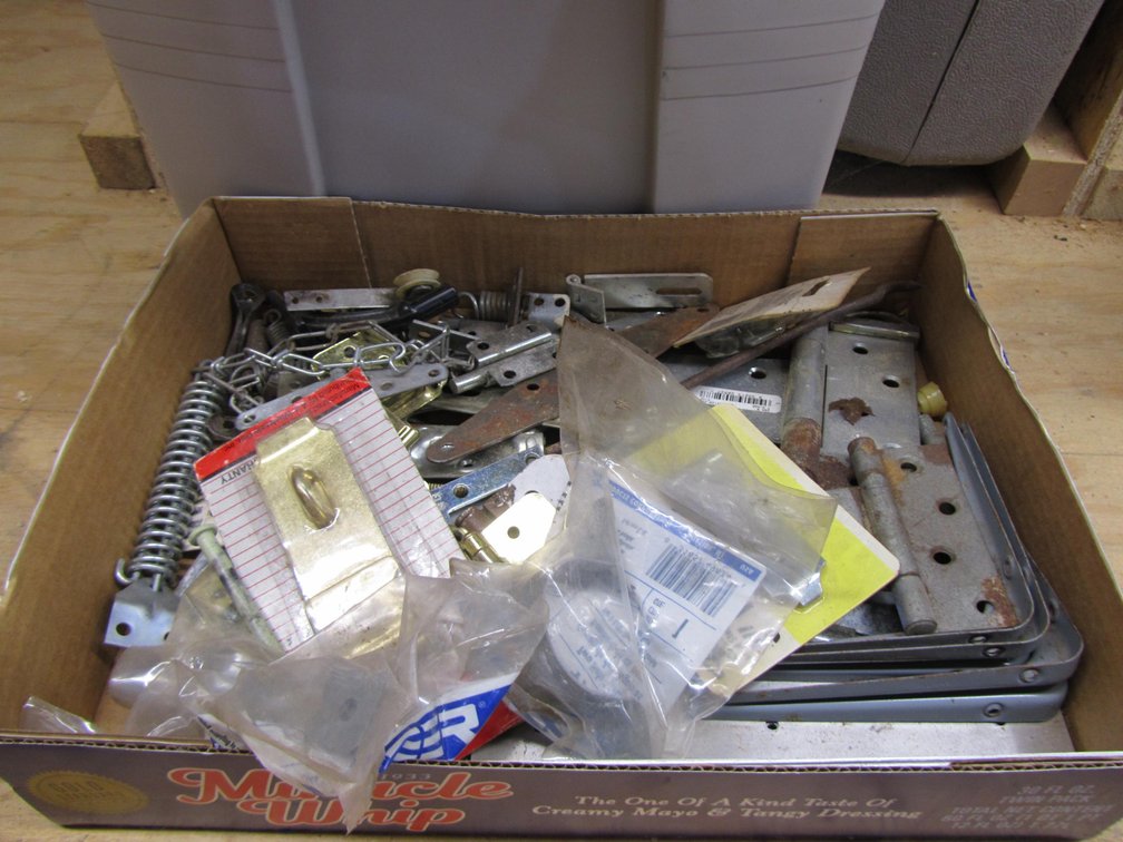 Assorted Flat of Hardware