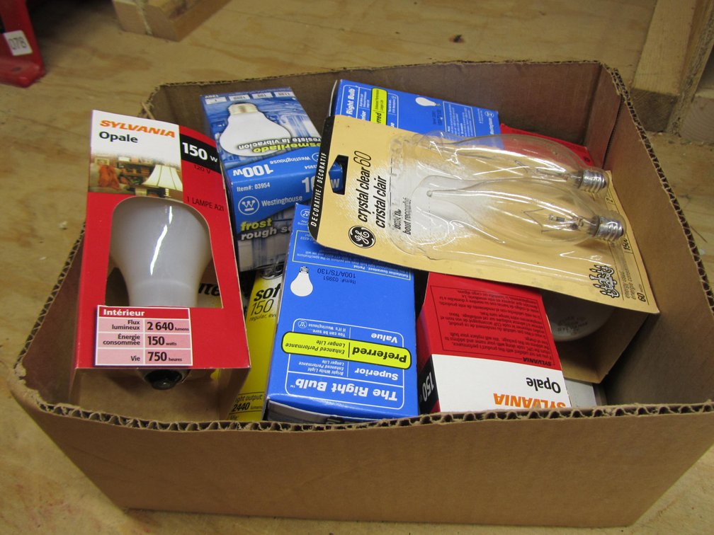 Lot of Light Bulbs