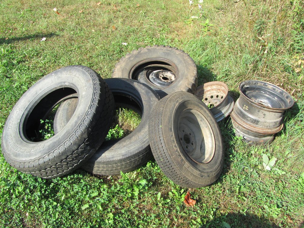 Lot Of Assorted Tires And Rims