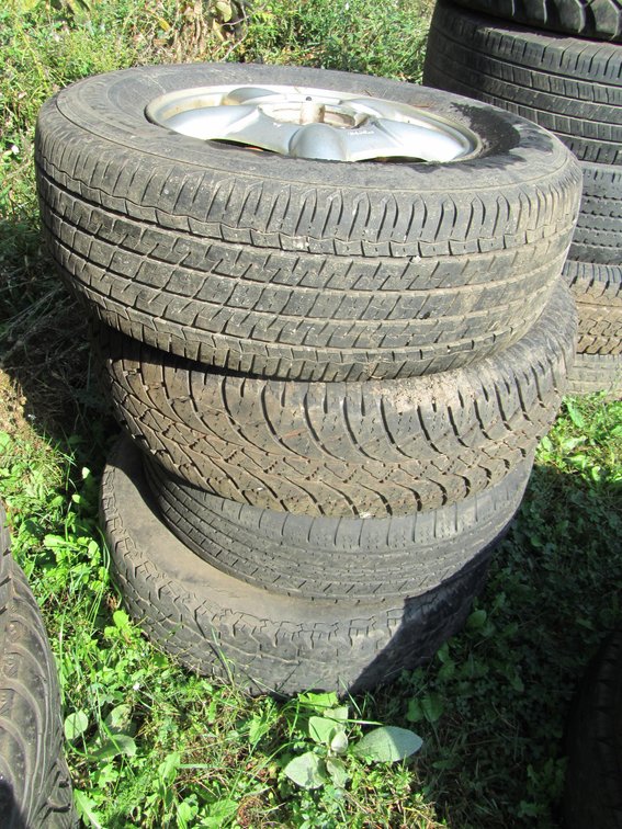 (4) Assorted Tires