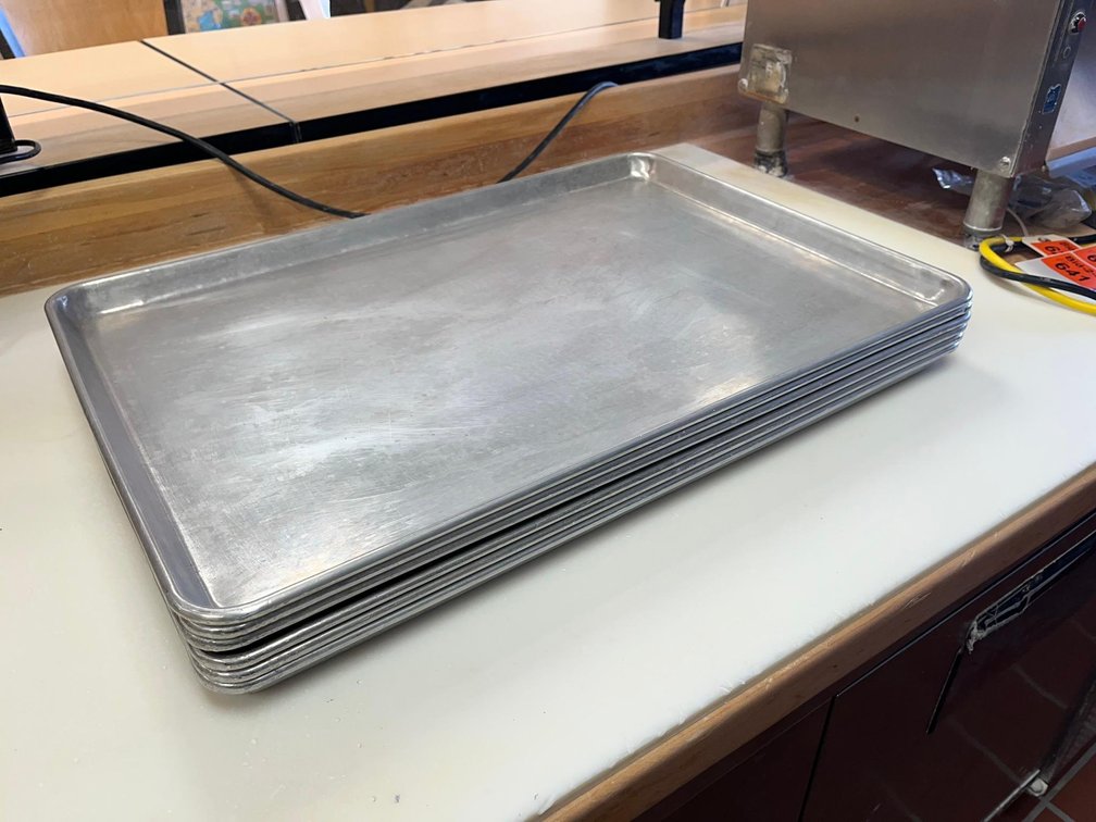 (5) Full Size Sheet Pans