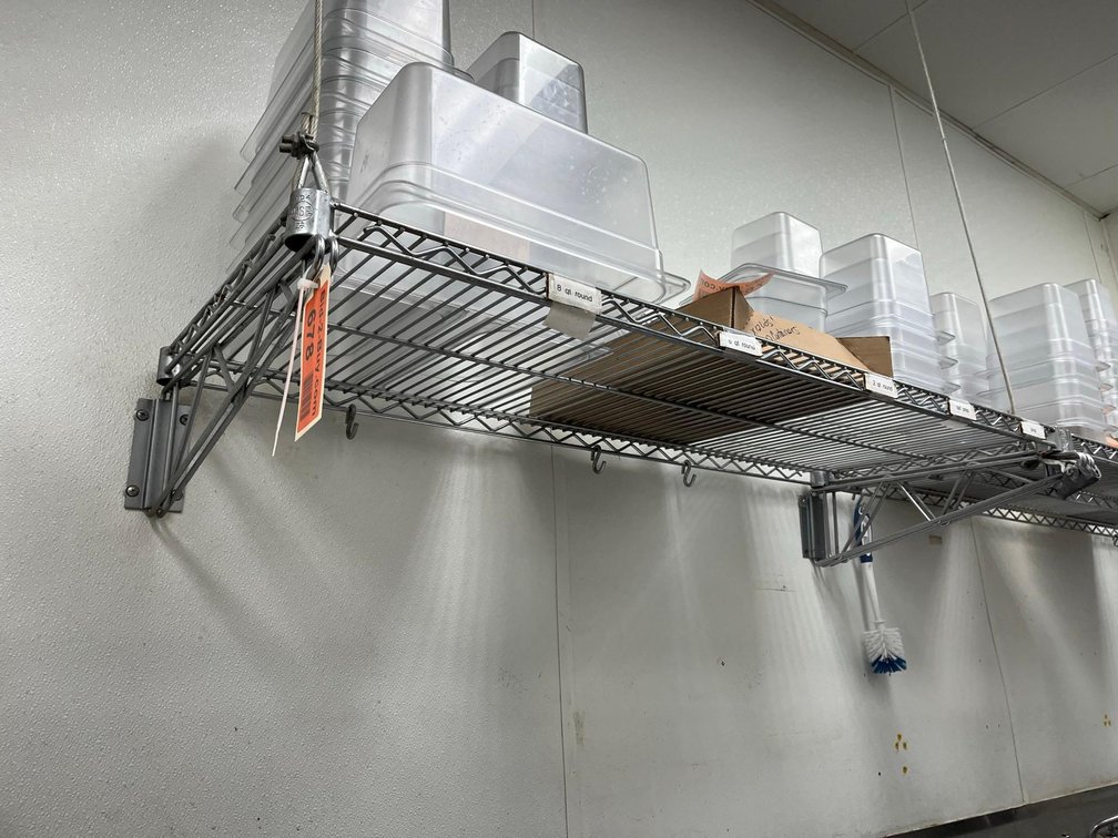 48" x 18" Wall Mount Shelf