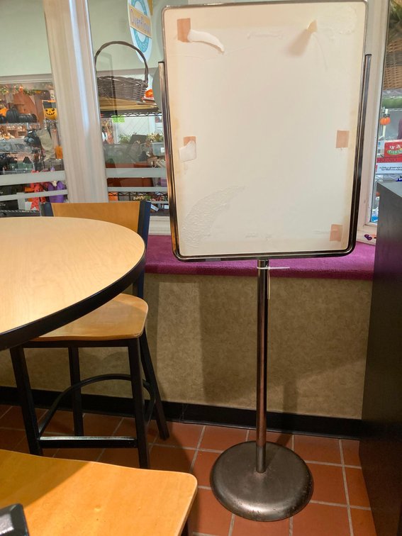 Sign, 65" Tall