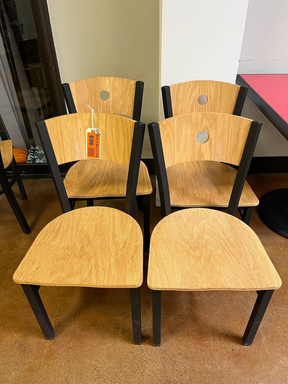 (4) Wood Chairs