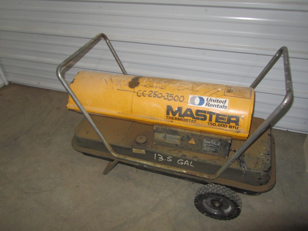 Master Thermostat Kerosene Heater