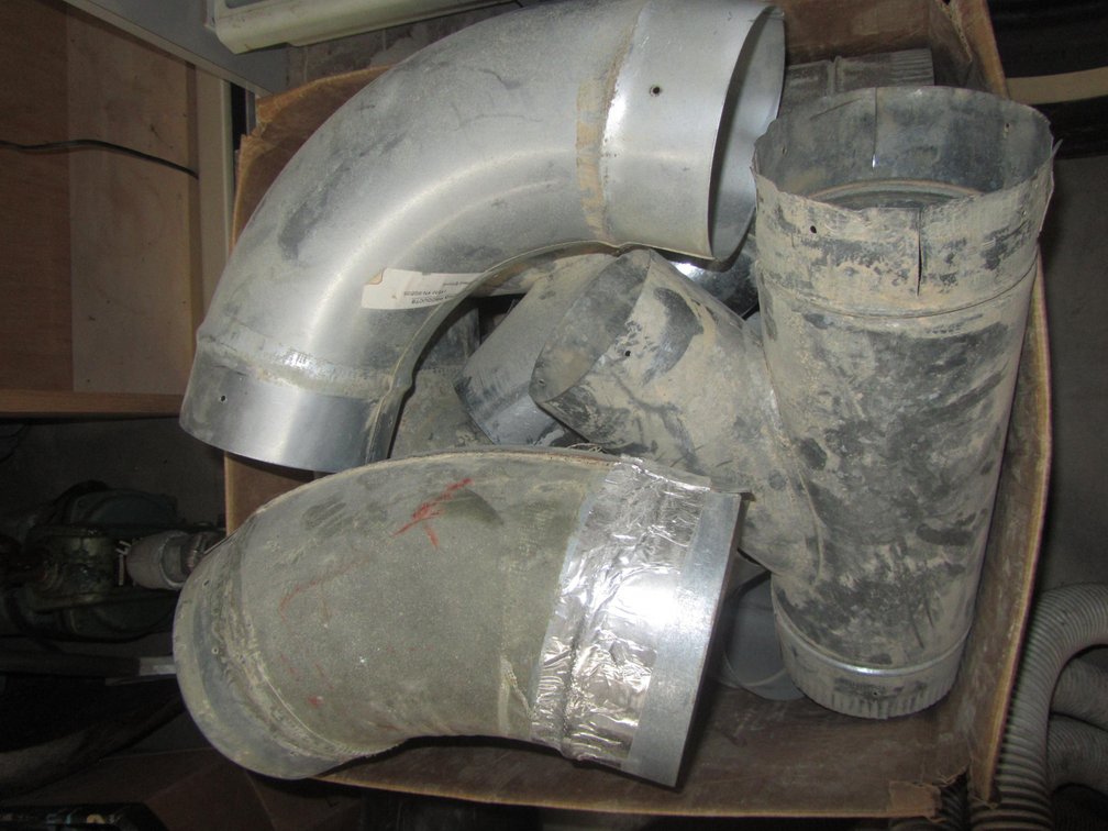 Lot Of Assorted Ventilation Pipes