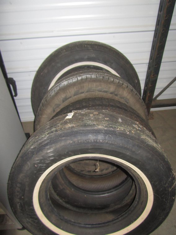 (4) Assorted Tires w/Rims