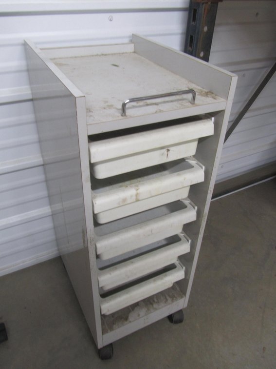 5-Drawer Hardware/Tool Cart