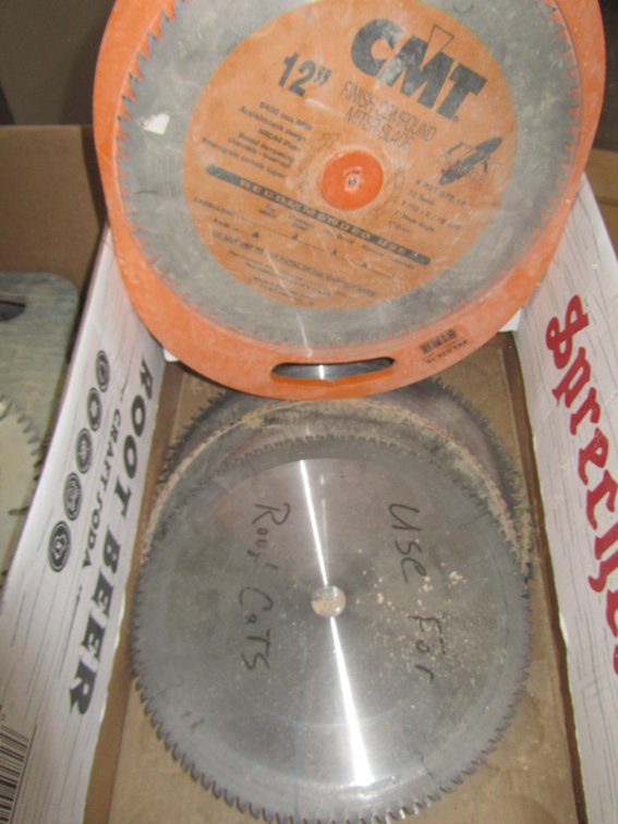 (7) Assorted Saw Blades