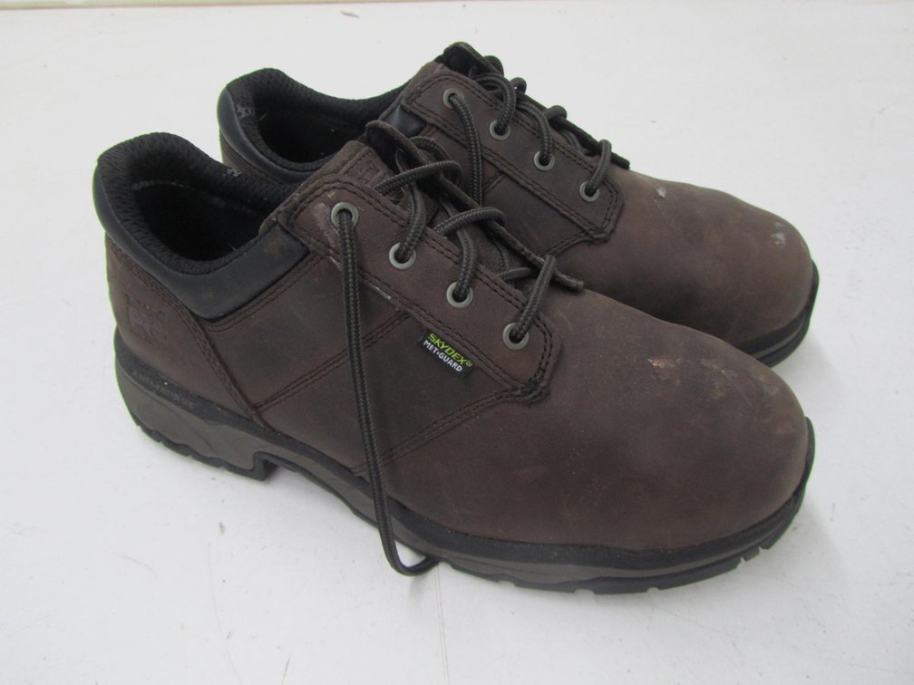 (2) Timberland Skydex Met-Guard Shoes