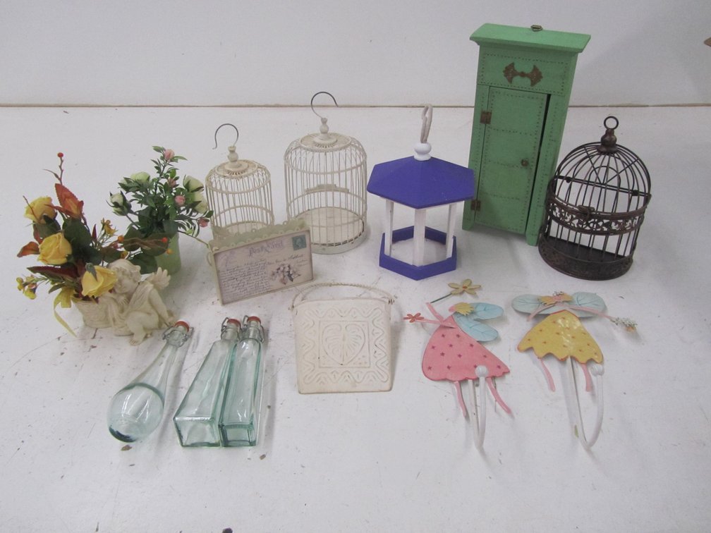 Box Of Assorted Home Furnishings