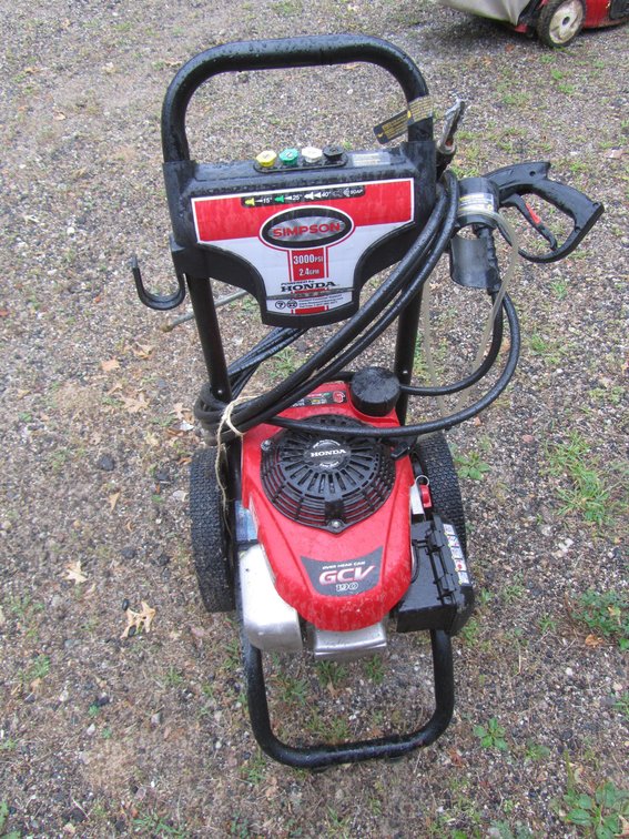 Simpson-Honda Pressure Washer