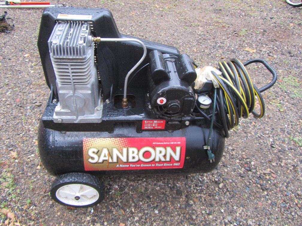 Sanborn 5hp 20 Gallon Air Compressor