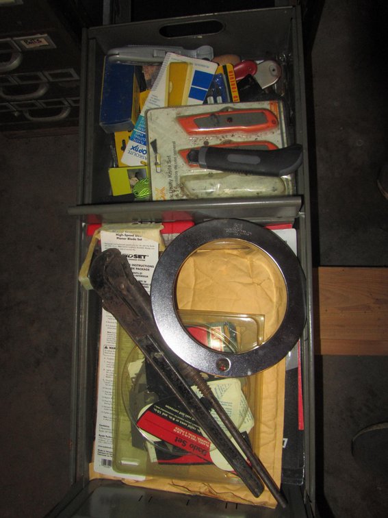 Contents Of Drawer