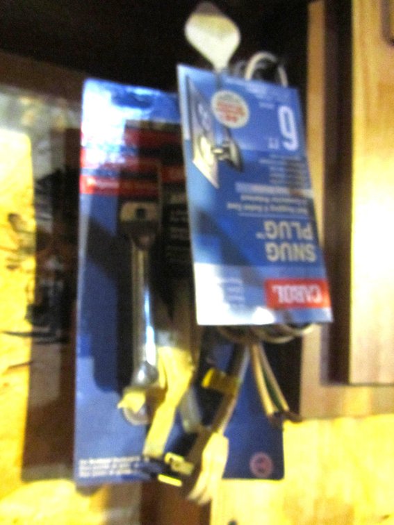 Appliance Cord, Double Outlet Kit, Handle, And Snug Plug