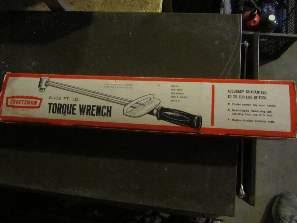 Craftsman Torque Wrench