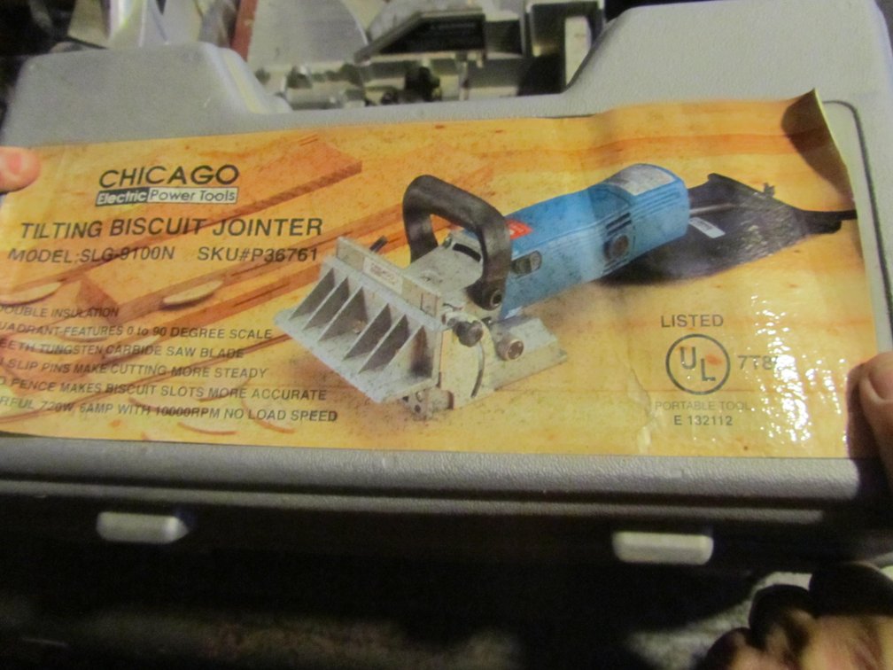 Chicago Electric Biscuit Jointer