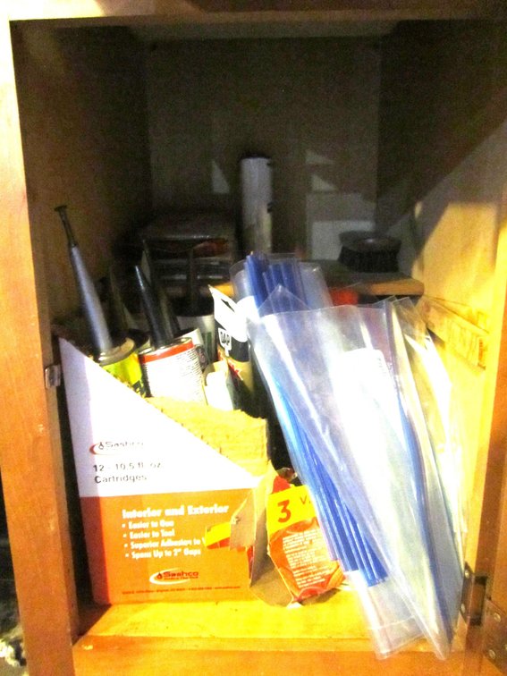 Contents Of Cabinet And Drawer