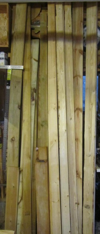 Lot Of Assorted Lumber