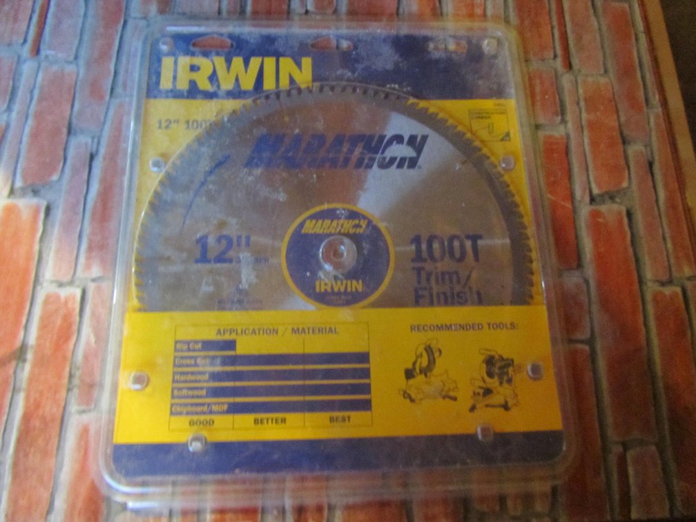 Irwin 12" 100T Trim/Finish Saw Blade