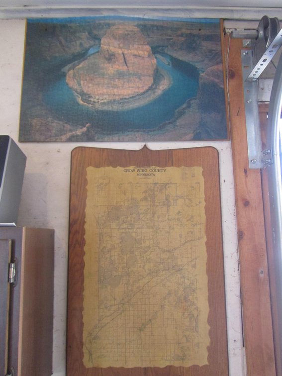1973 Crow Wing County General Highway Map