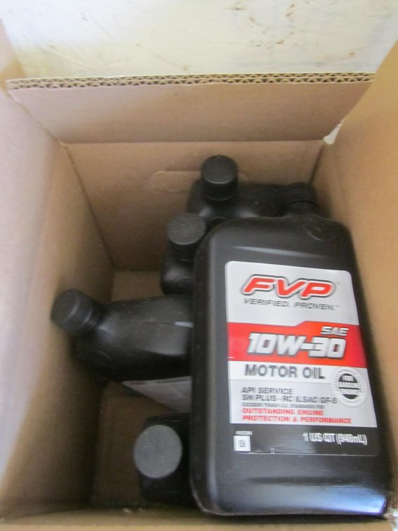 Lot Of Assorted Motor Oil