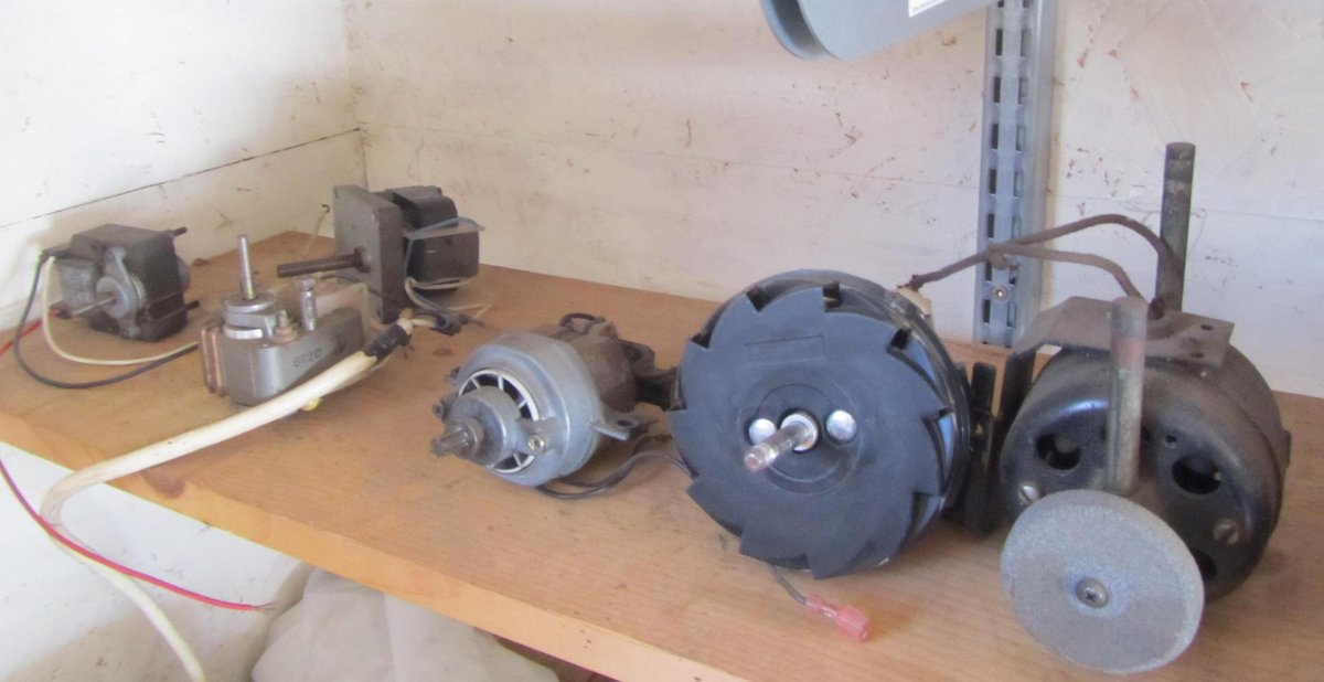 Flat Of Assorted Machinist Motors