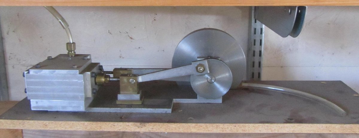 Homemade Steam Engine On Stand