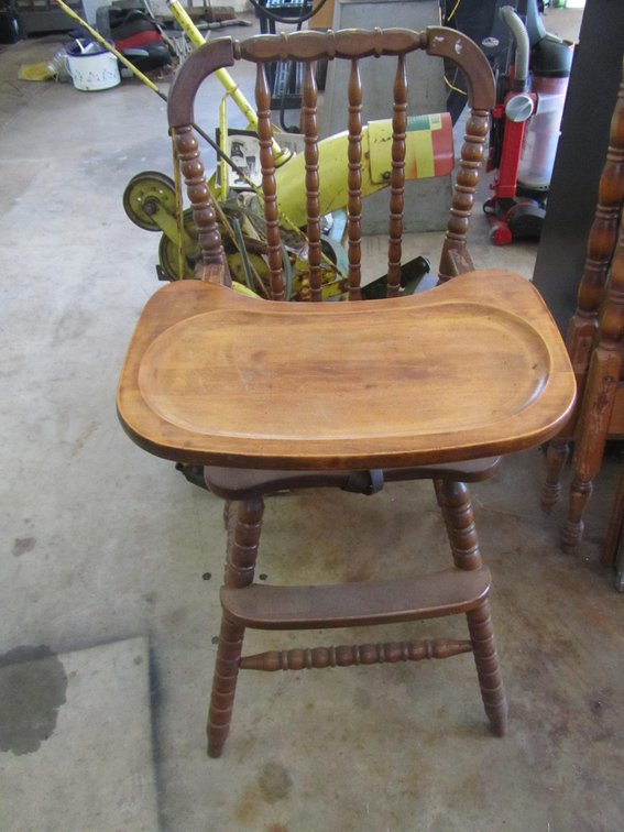 Wood High Chair