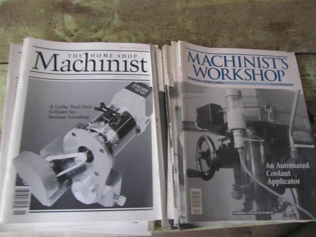 Lot Of Machinist's Workshop Magazines