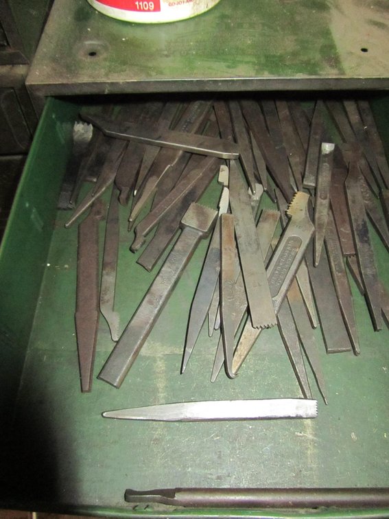 Union Utility Box Full Of Assorted Machinist Tools