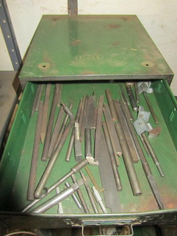 Union Utility Box Full Of Assorted Machinist Tools