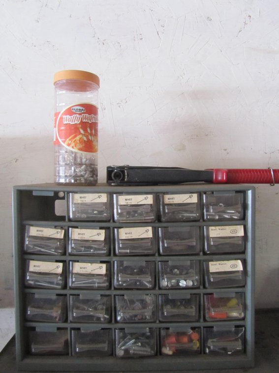 Rivet Gun With Assorted Rivets And More