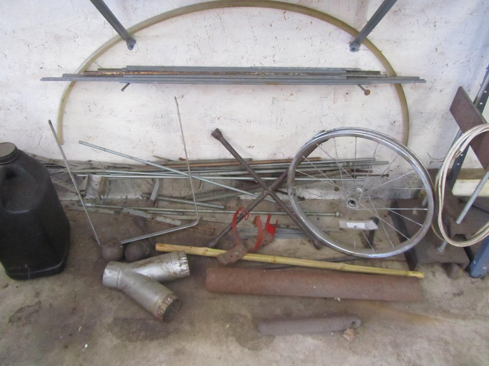 Lot Of Assorted Metal And Steel Items