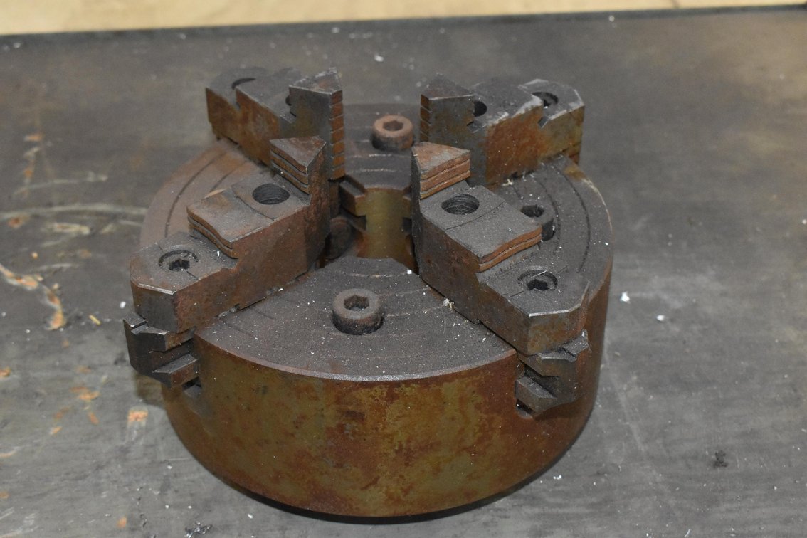 8" 4-Jaw Chuck