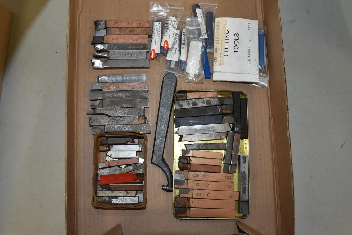 Assorted Turning tools