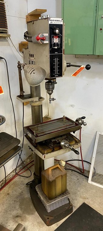 Rockwell Drilling Machine
