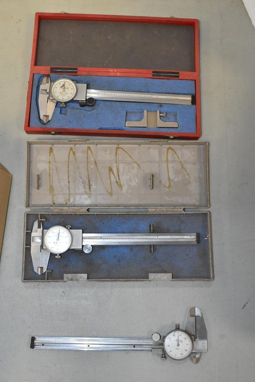 (3) Assorted Calipers